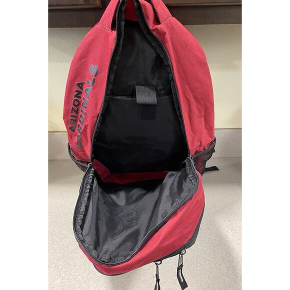 NWOT-Arizona Cardinals Football NFL Back Pack School, Work, Hiking, Casual Wear - Picture 7 of 12